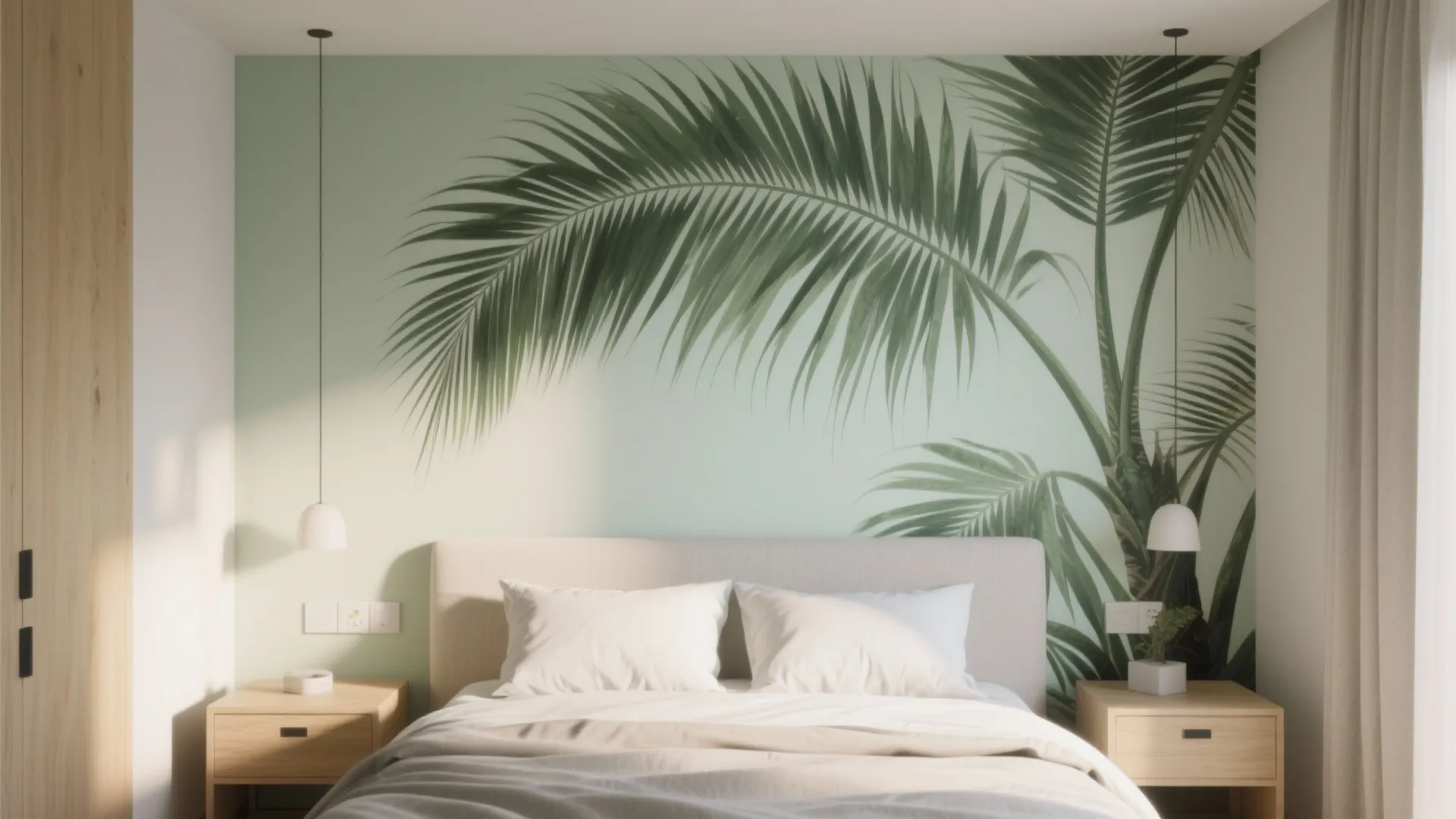 Oversized Botanical Mural