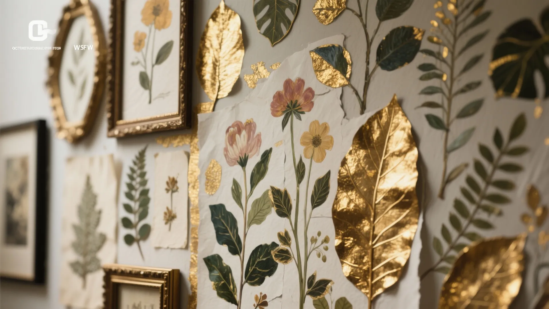 5. Mixed-Media Botanical Collage