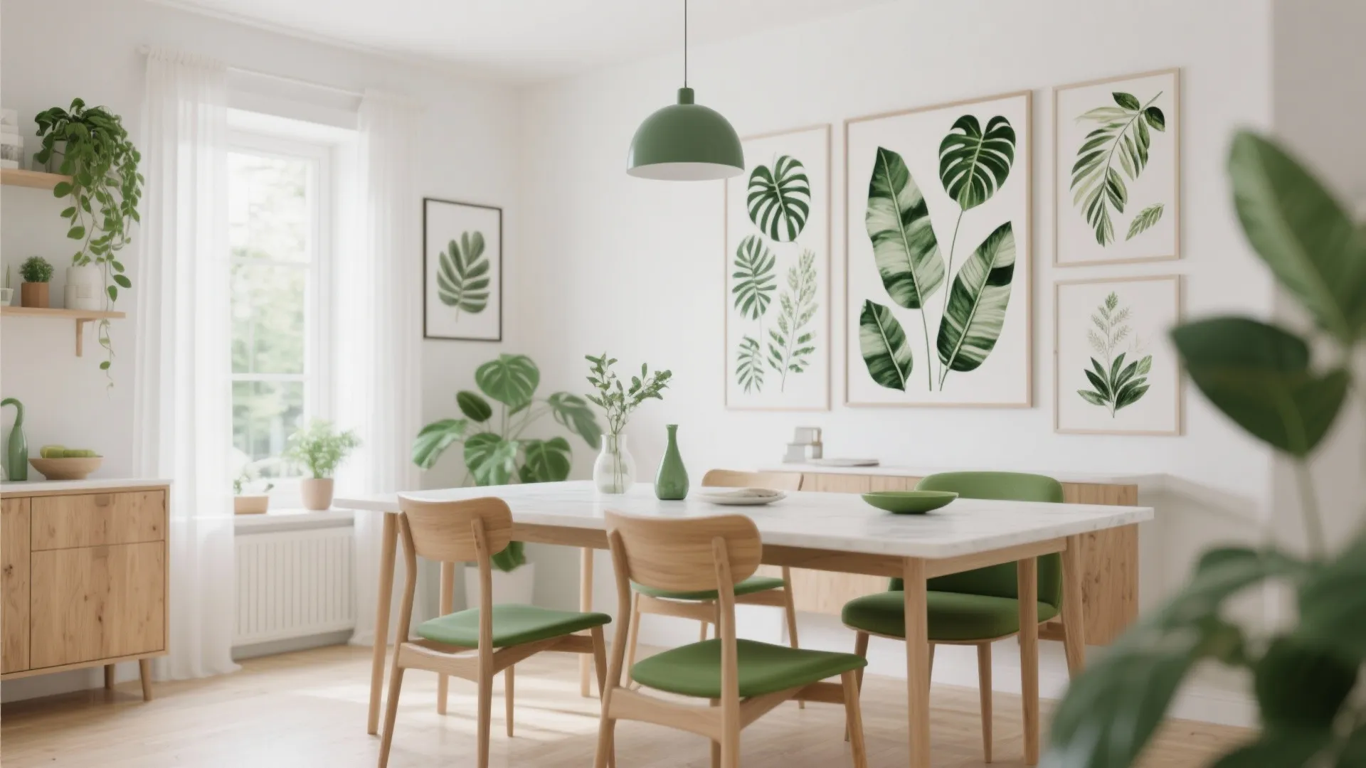 3. Botanical Prints for a Fresh Touch