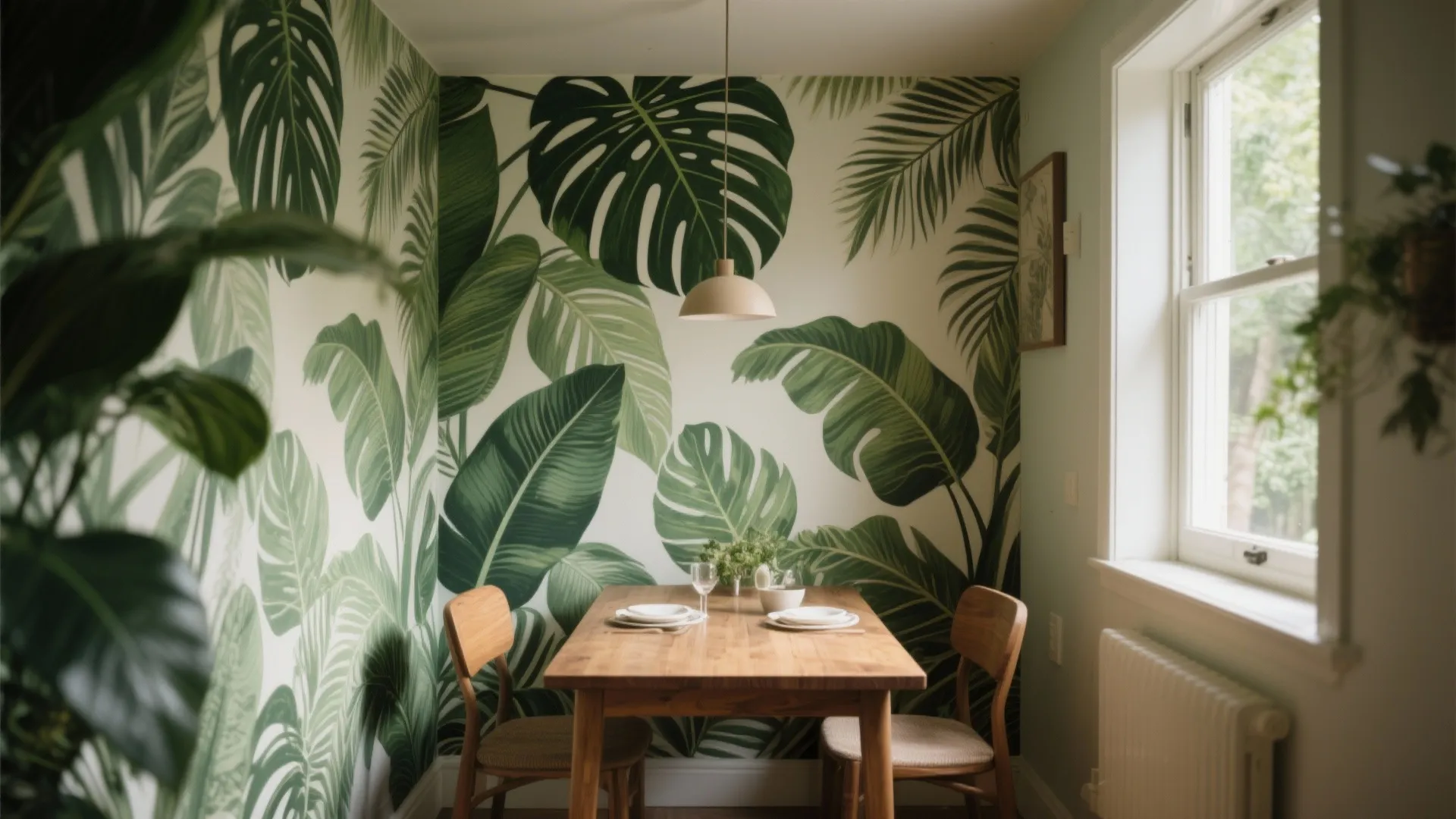 Botanical Statement Walls