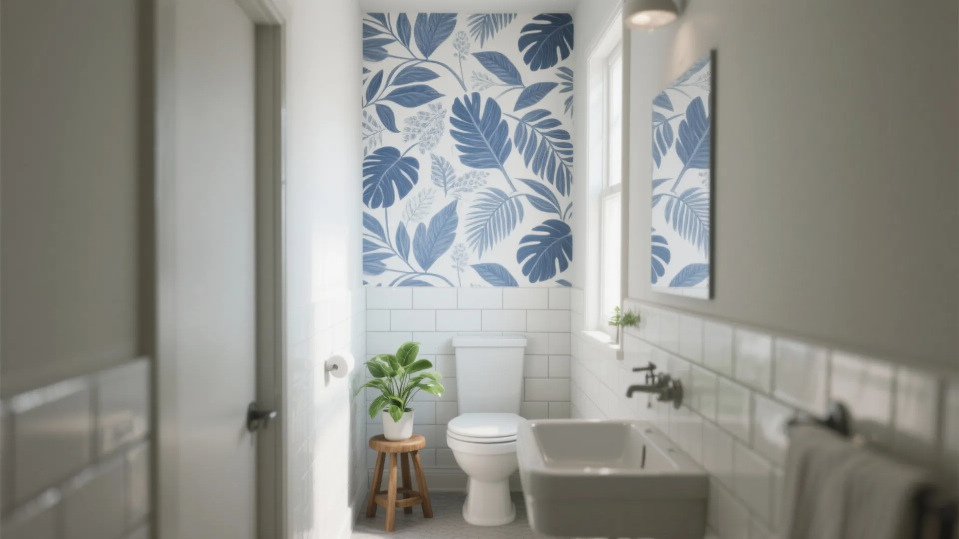 4. Large-Scale Botanicals to Create Depth