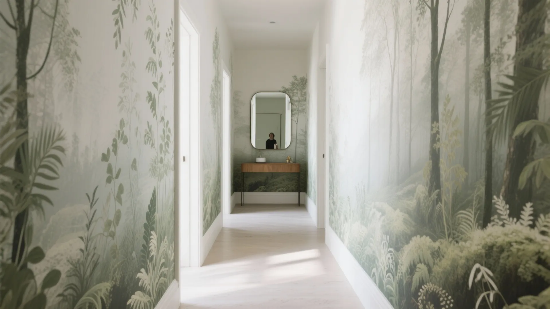 Botanical Murals on Fabric-Based Media