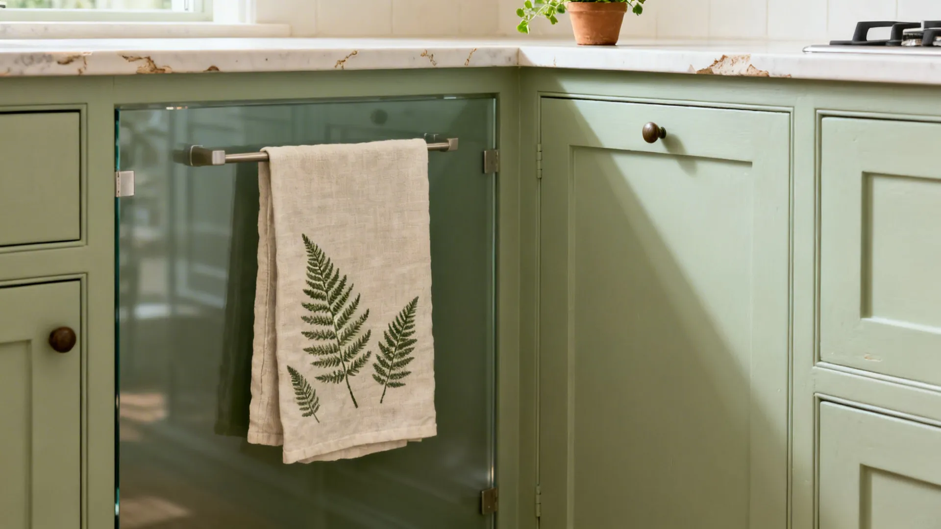 Idea 2: Botanical Block-Prints on Linen