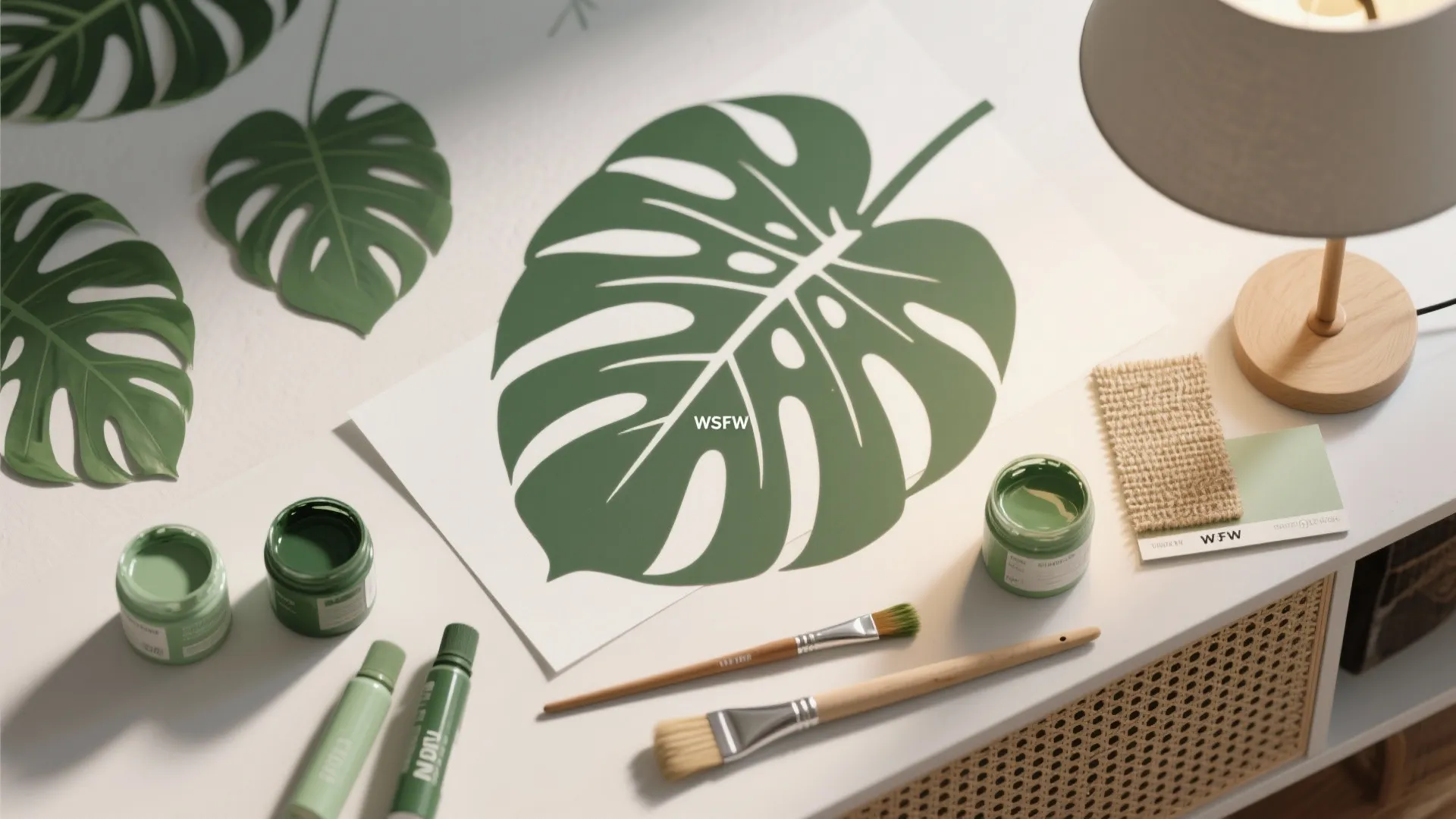 Botanical Silhouette Wall