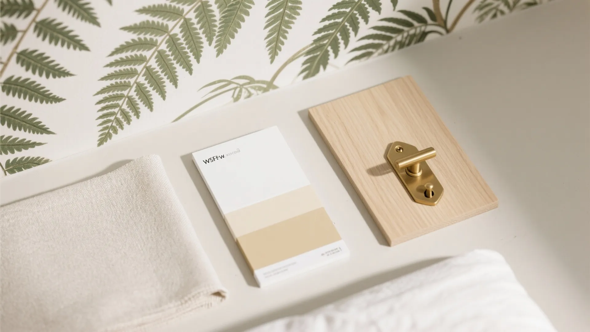 3) Bold Botanical Accent: Big Print, One Wall