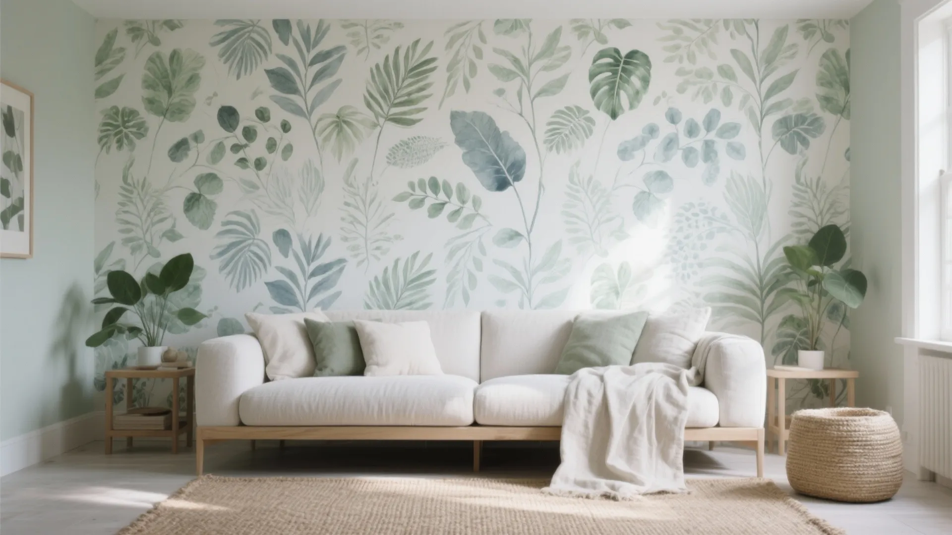 Botanical Prints and Nature Murals (Biophilic Boost)