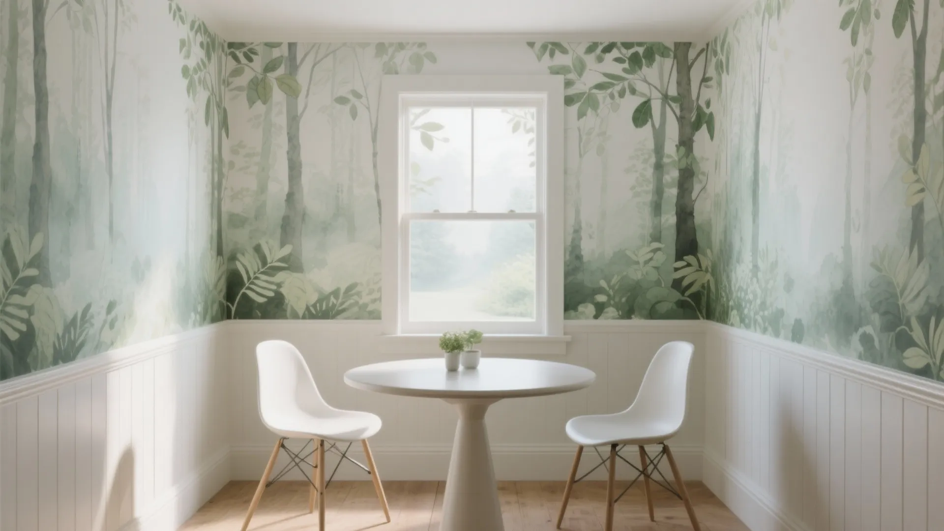 Peel-and-Stick Botanical Murals