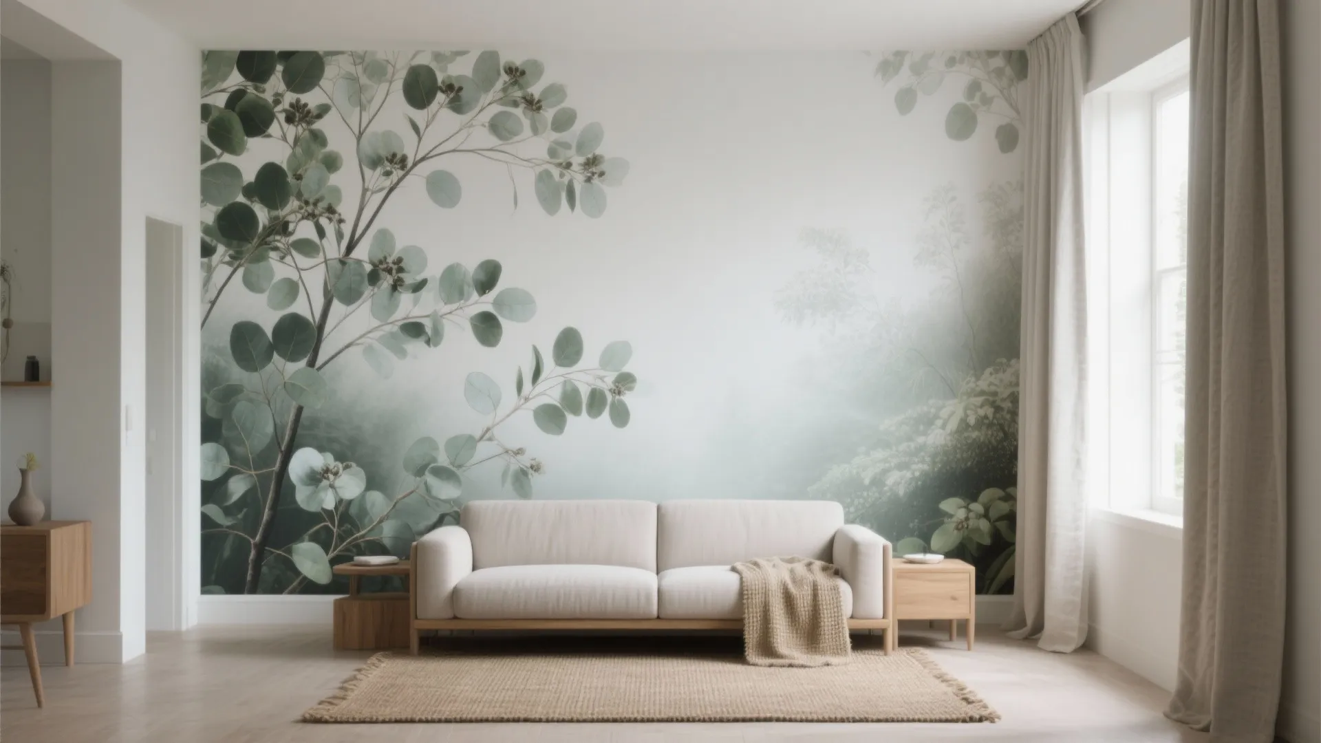 Botanical Murals and Biophilic Calm