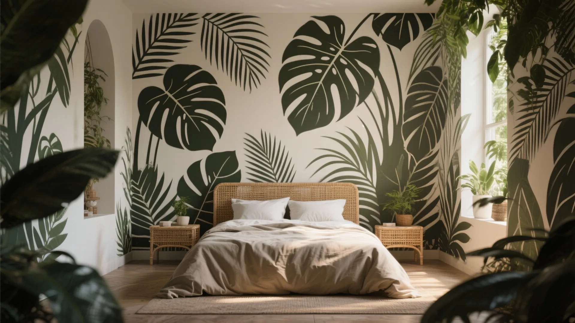 3. Botanical and Mural-Scale Stencils