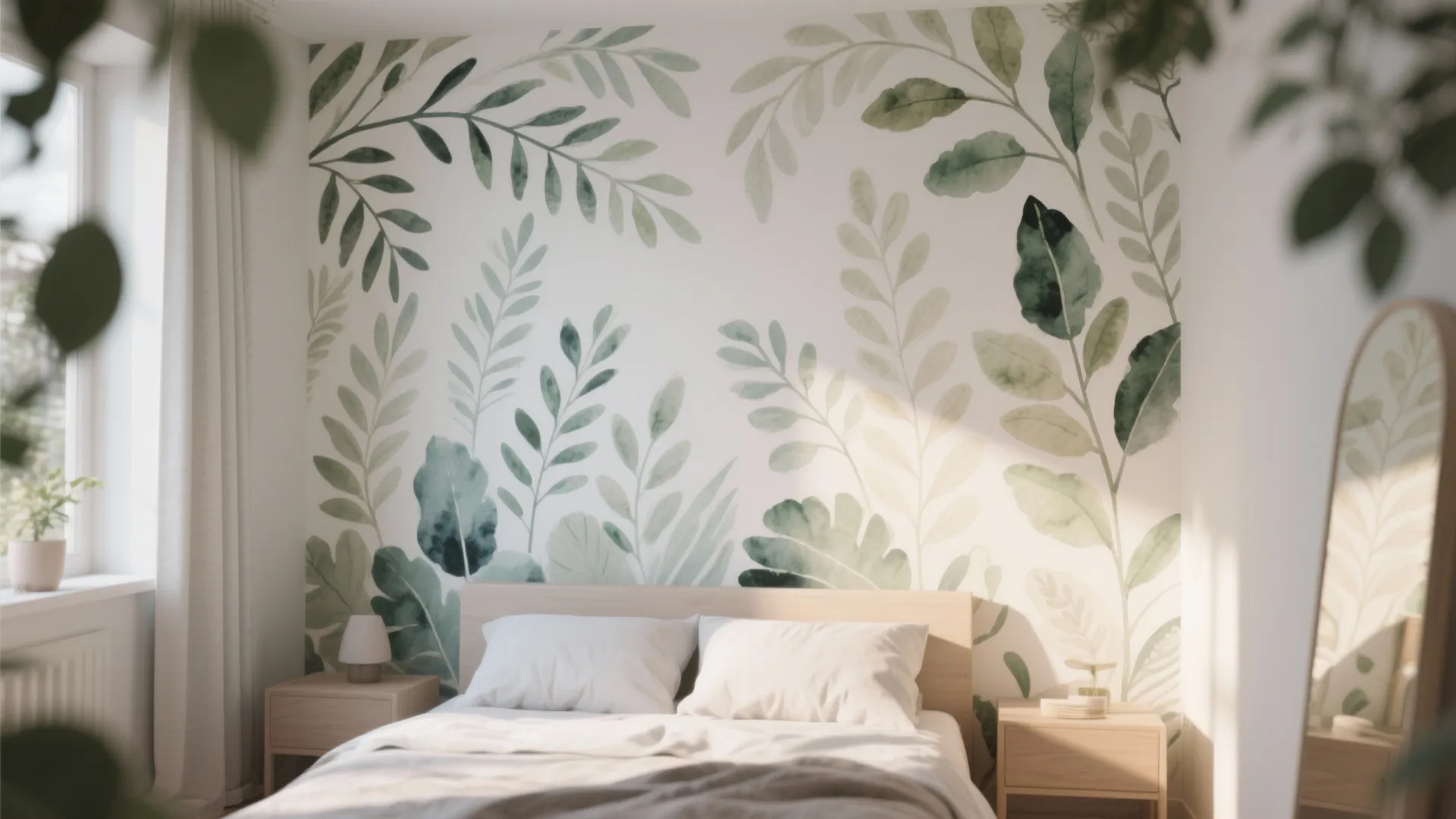 Botanical Murals for a Refreshing Feel