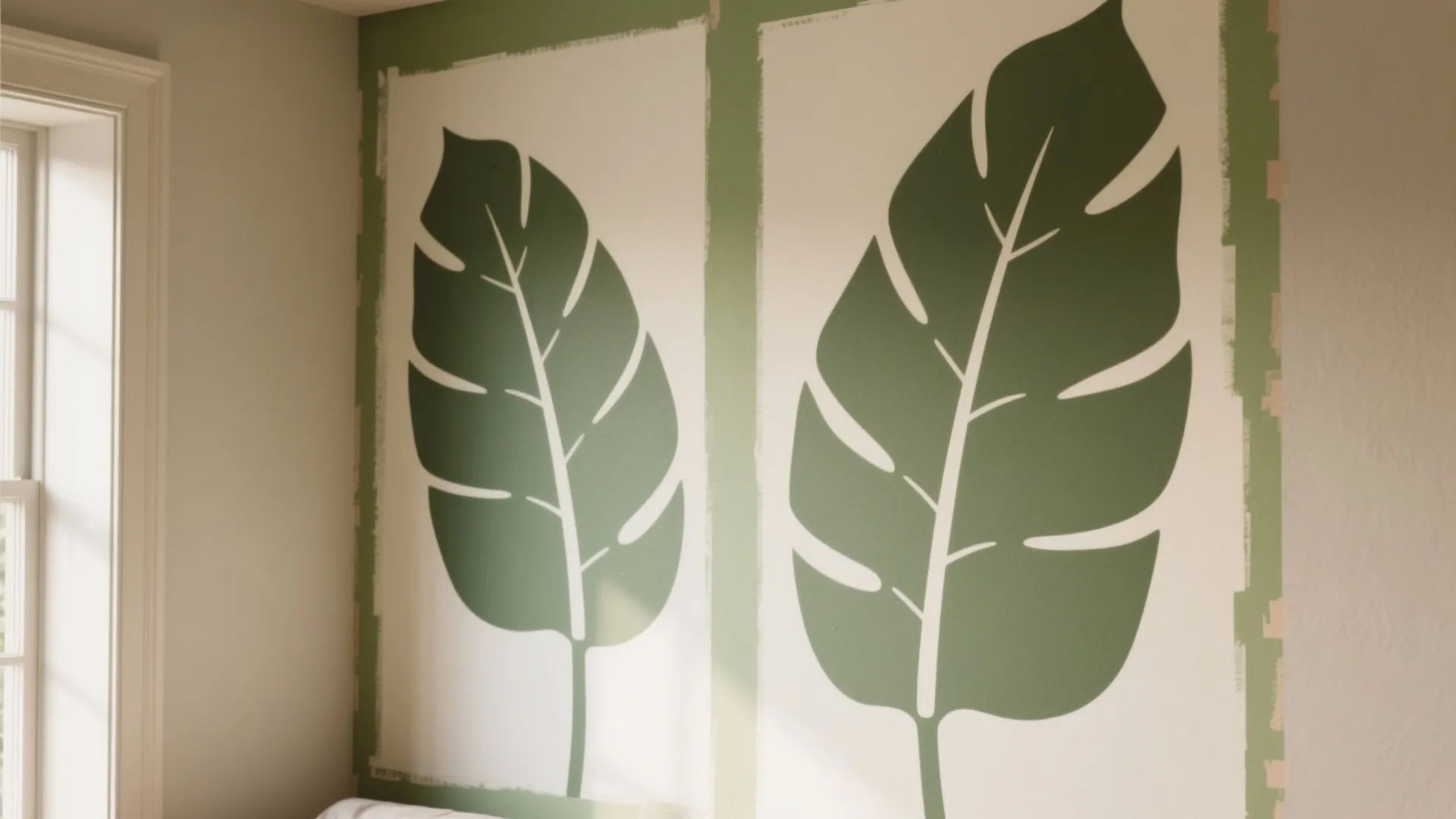 Oversized Botanical Panels