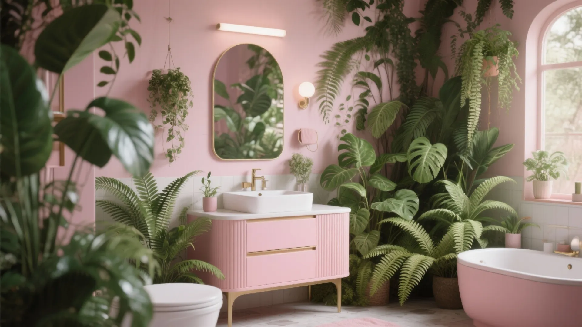 Botanical Accents with Color Pops