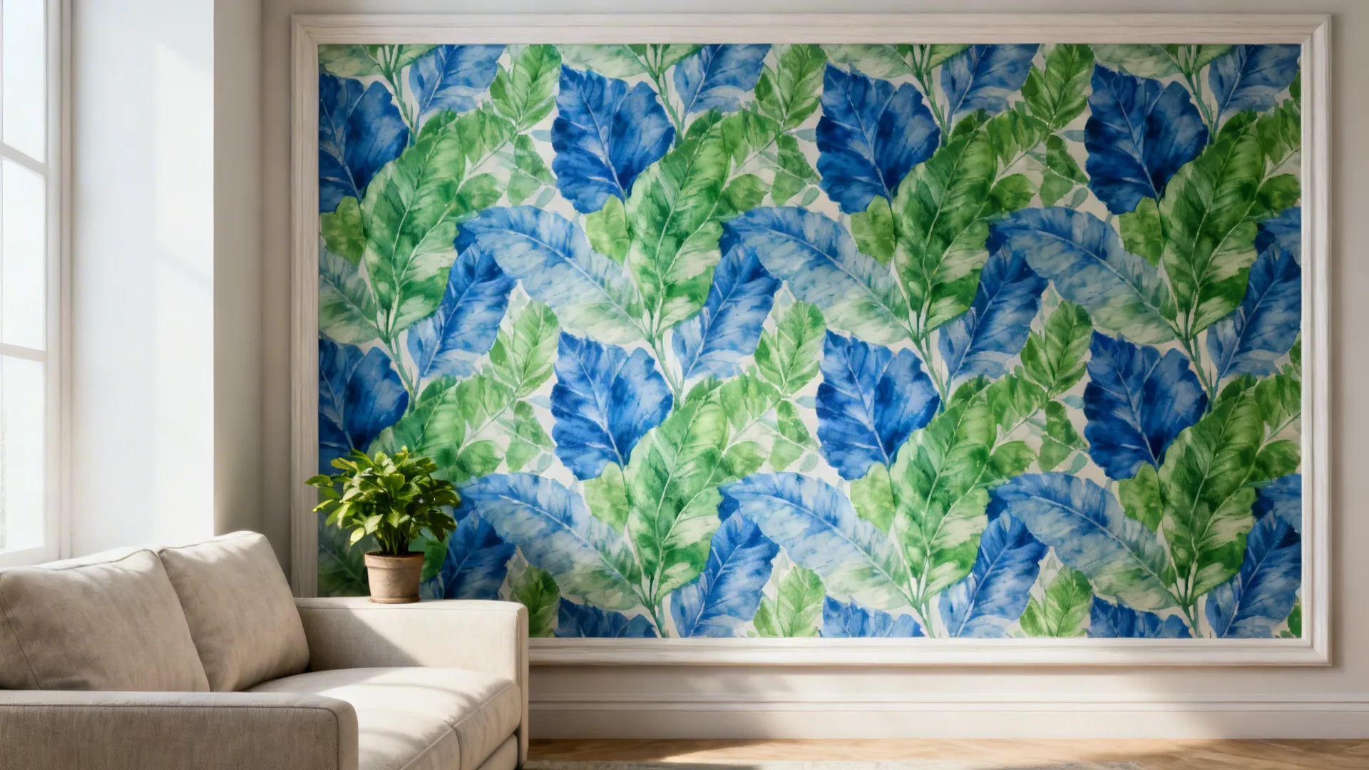 Use botanical prints to bridge the gap