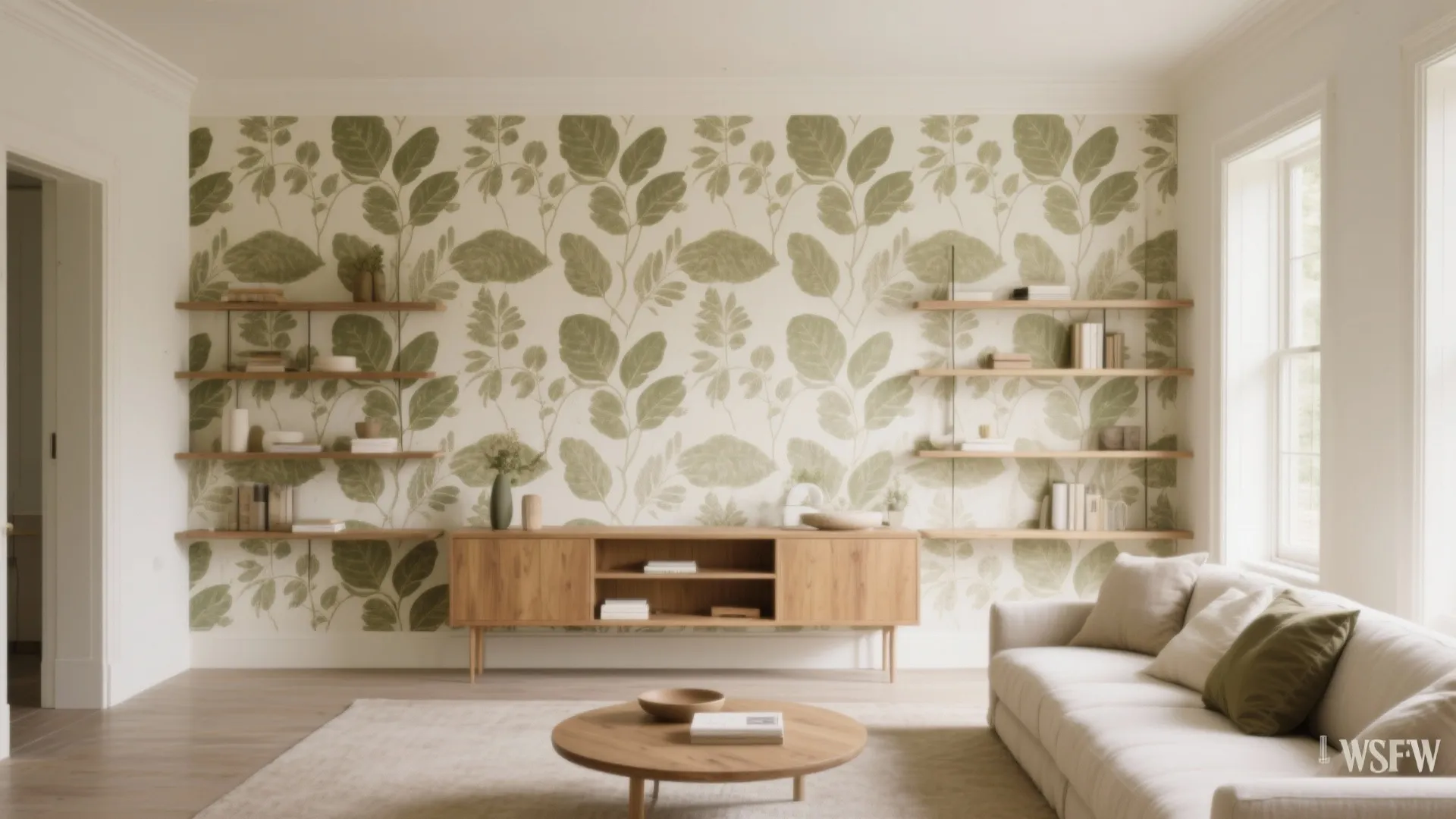 Botanical Repeat Prints to Add Airy Depth