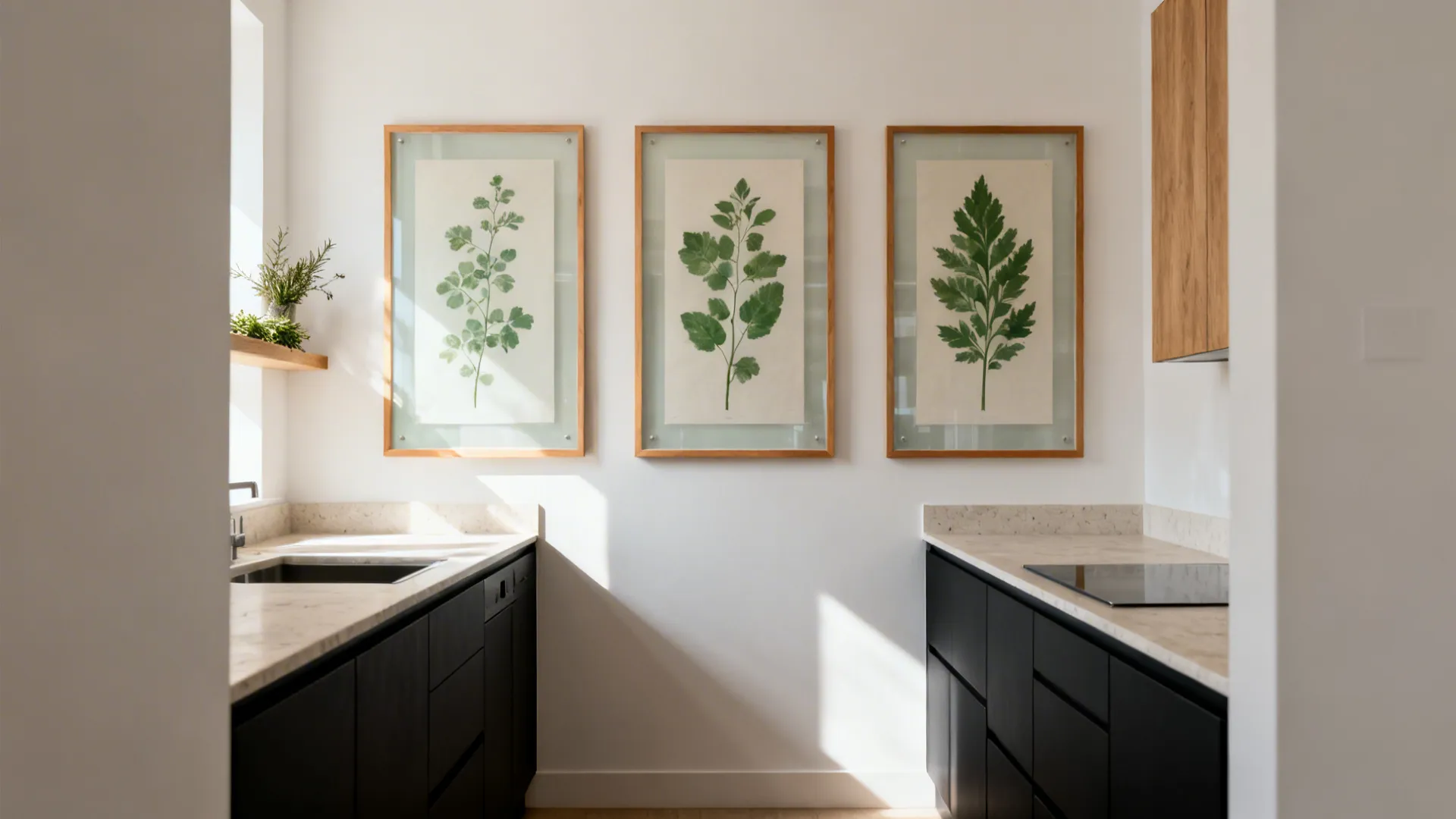 Framed Botanical Prints for Calm and Height