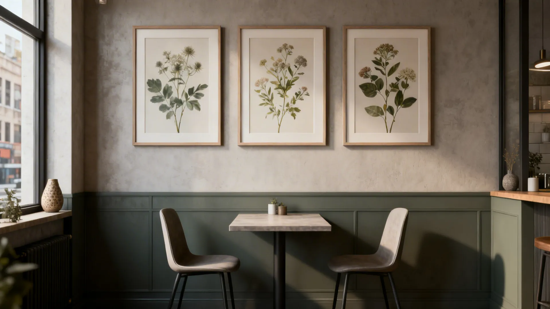 2. Triptych or Multi-Panel Set