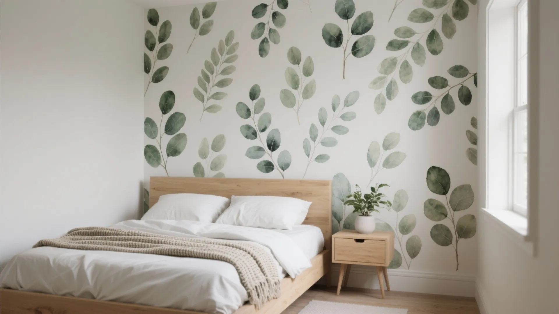 Botanical and Biophilic Wall Design PNG