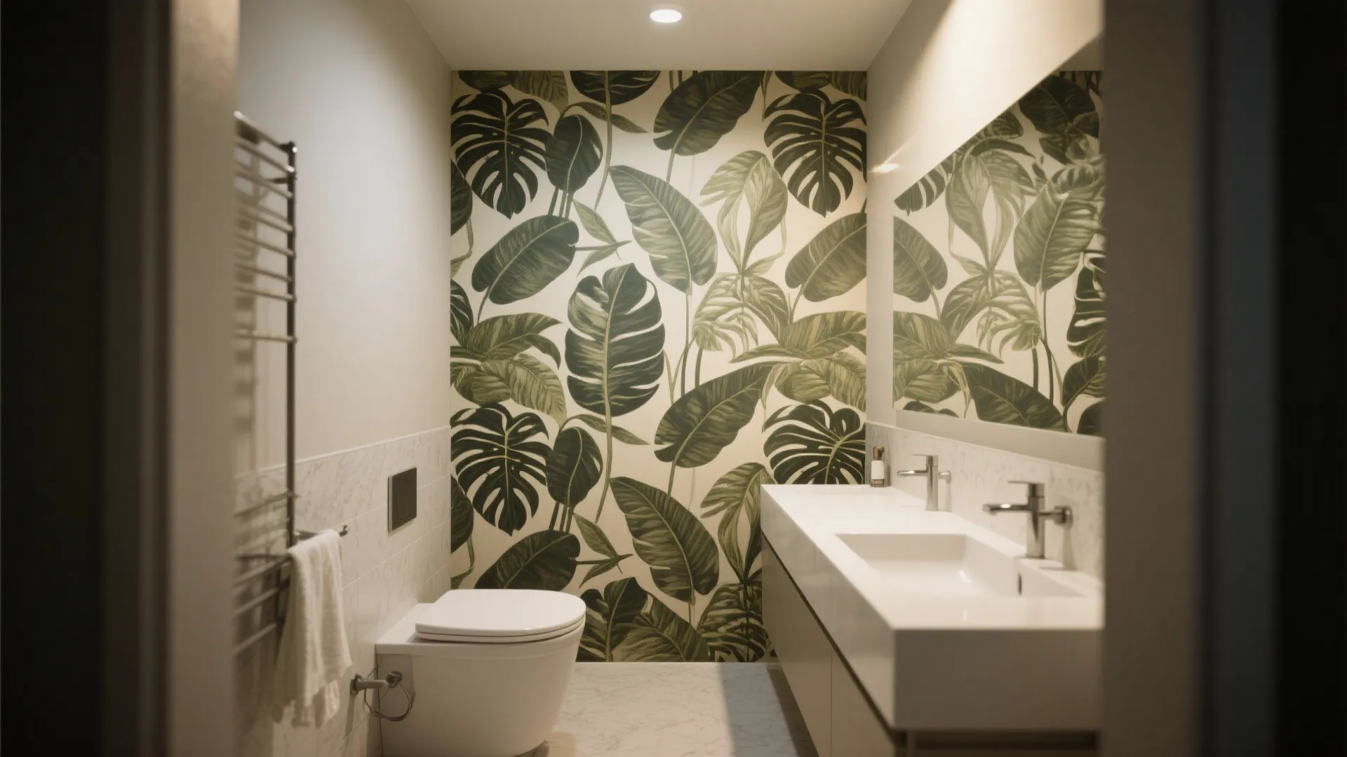 Lush Botanical Wallpaper