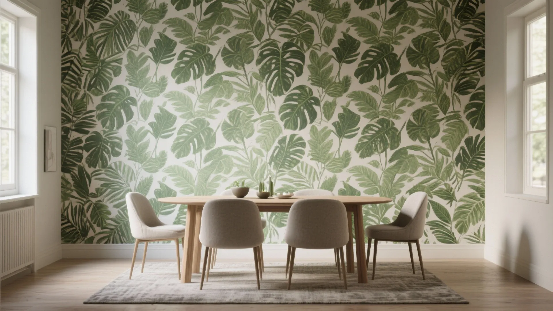 4. Botanical Wallpaper and Patterns