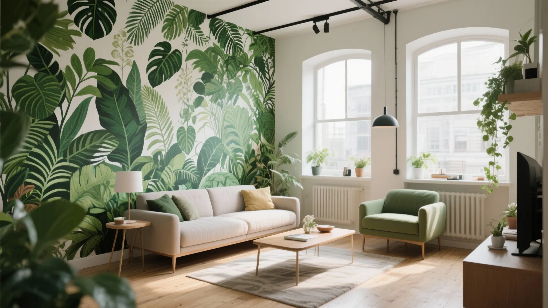 10. Oversized Wall Mural