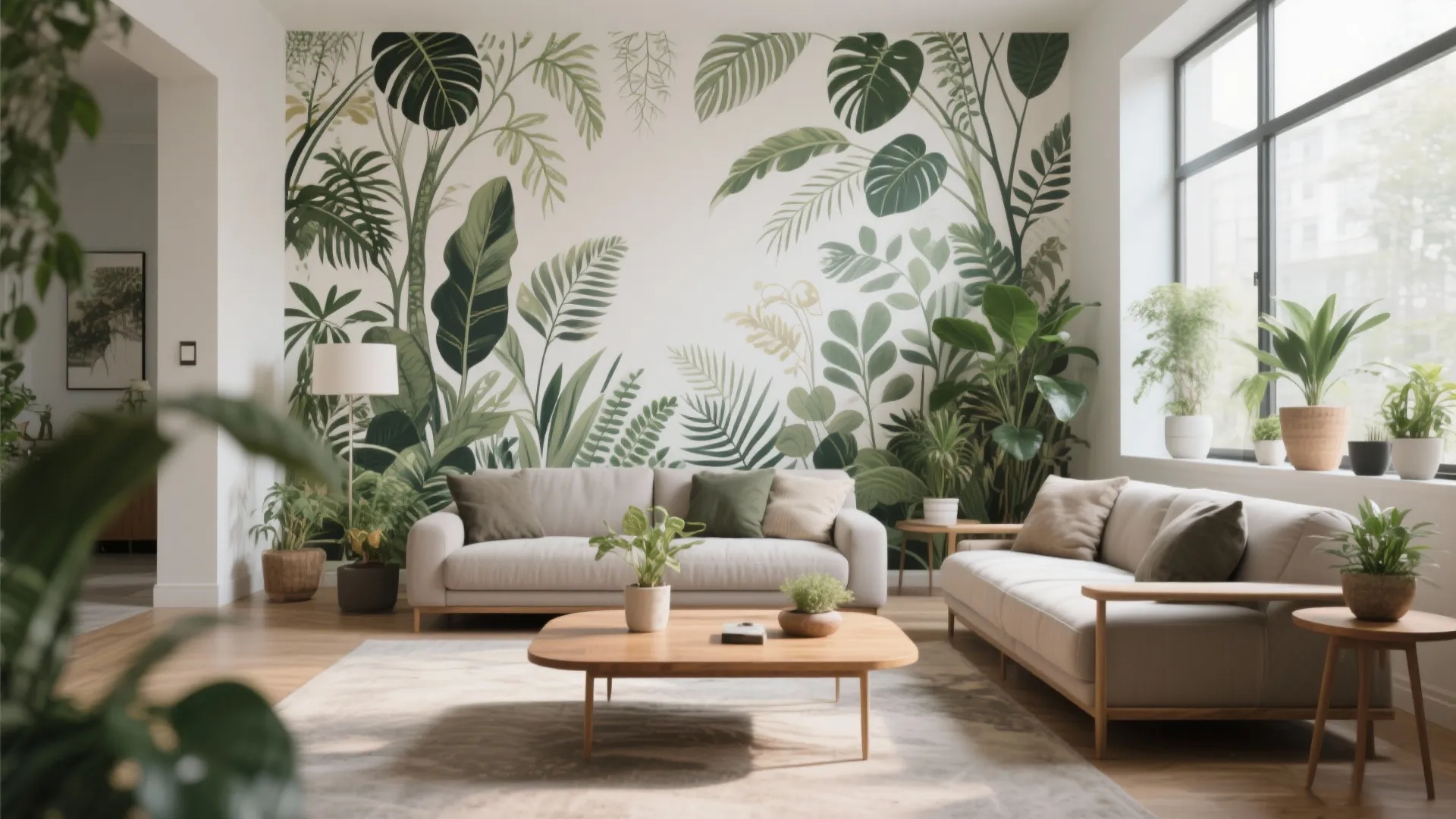 2. Statement Wall Murals