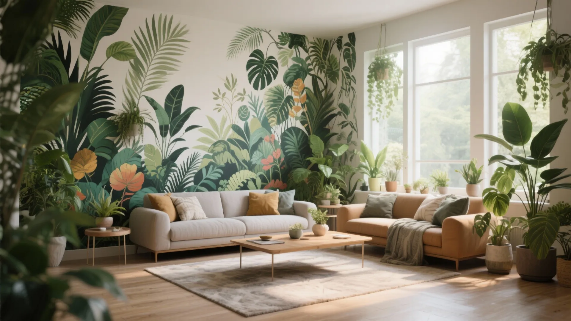 5. Wall-to-Wall Mural