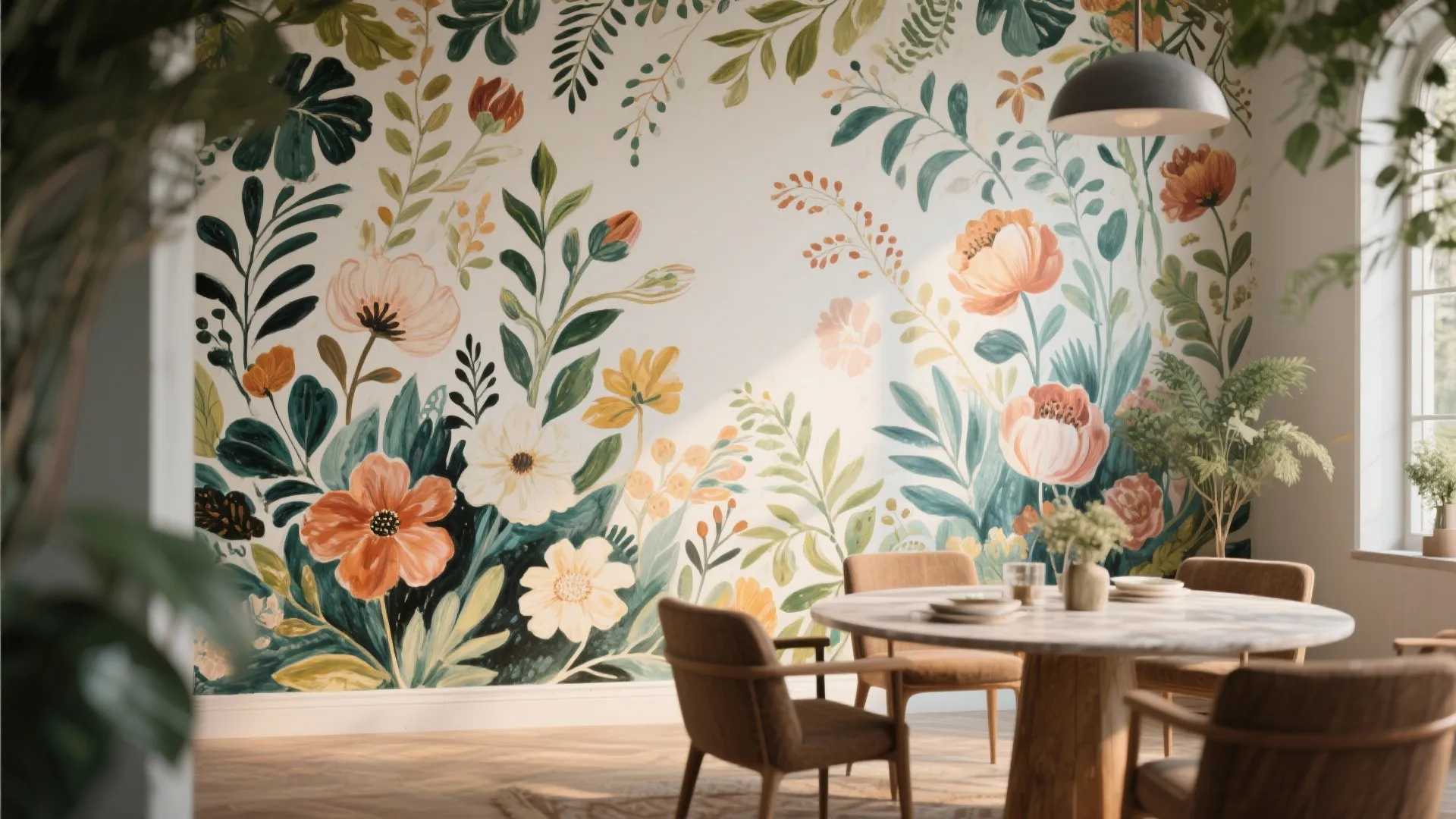 3. Artistic Wall Murals