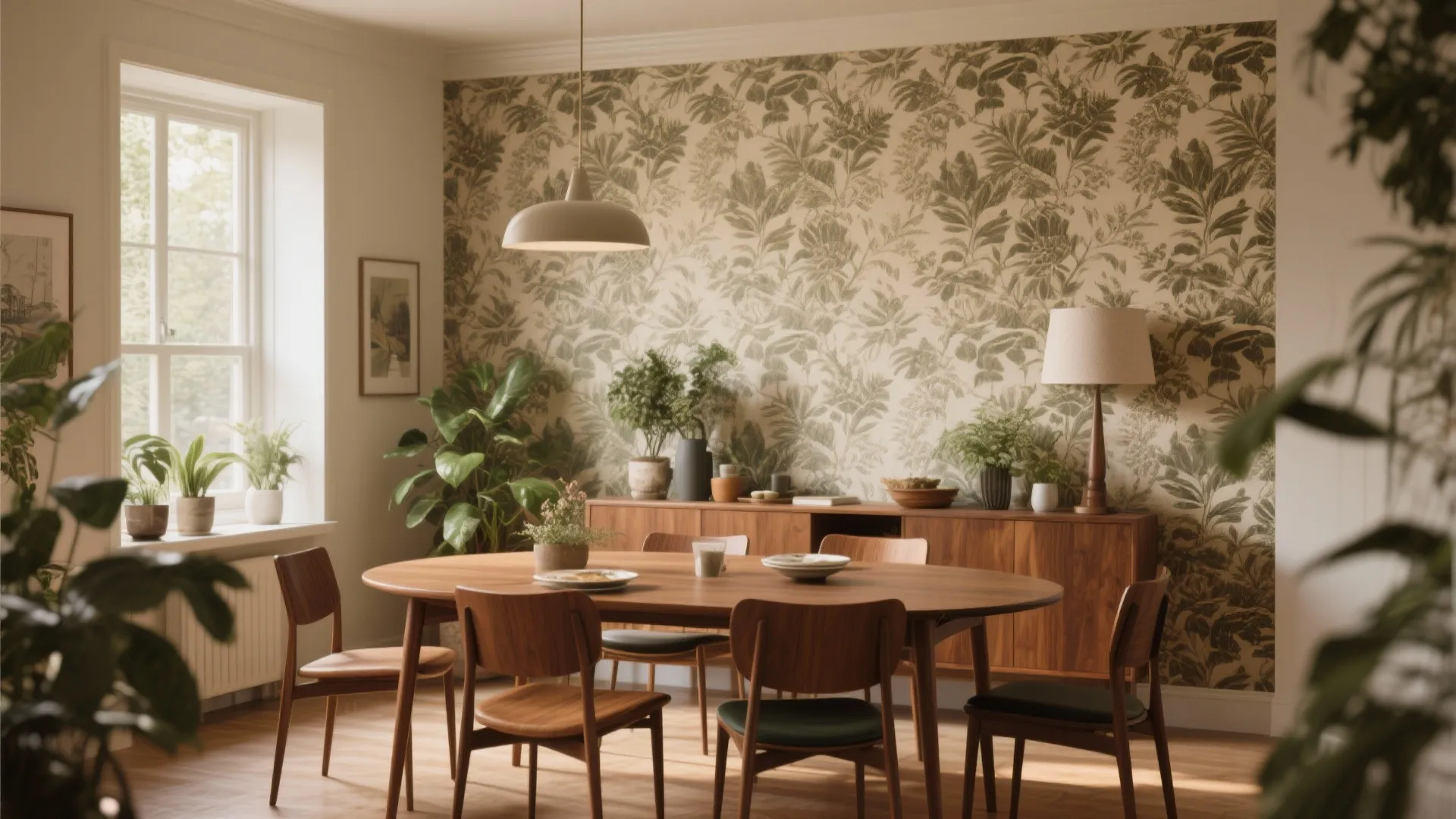 4. Textured Wallpaper Feature