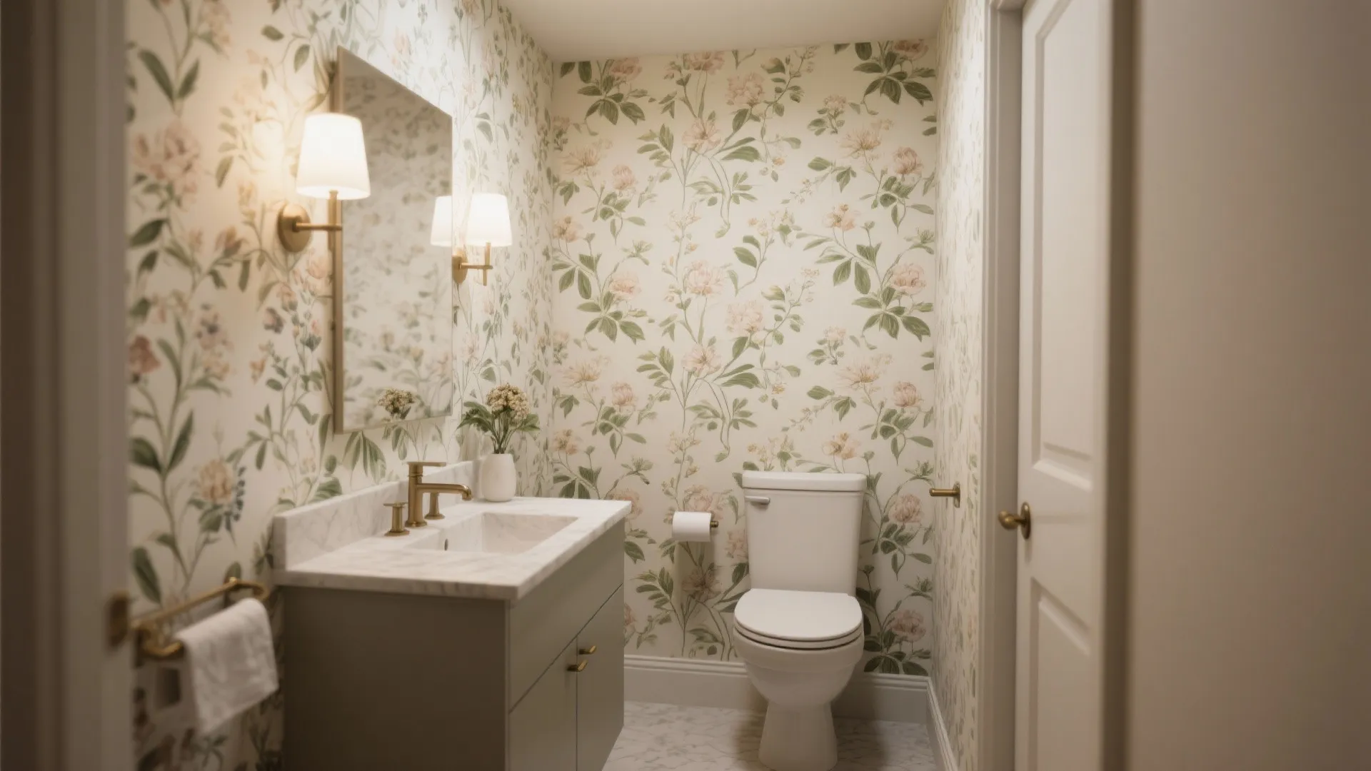 1. Go Bold with Wallpaper