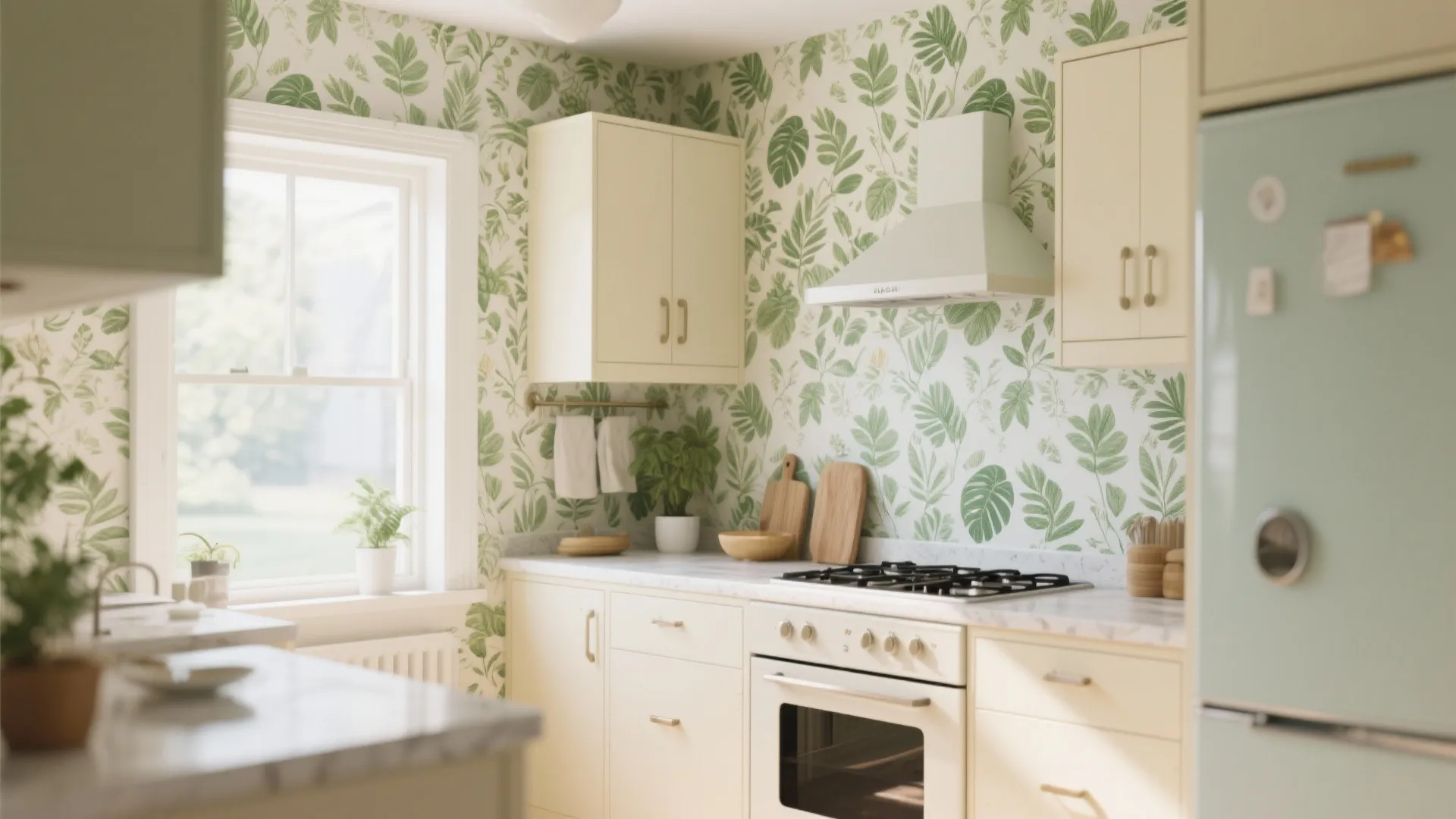 7. Botanical Wallpaper