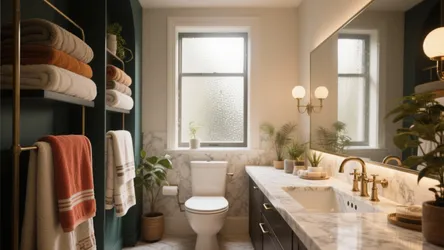 5 Decorative Towel Ideas for a Guest Bathroom