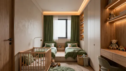 5 Smart Ideas for Twin Bed and Crib in Small Room