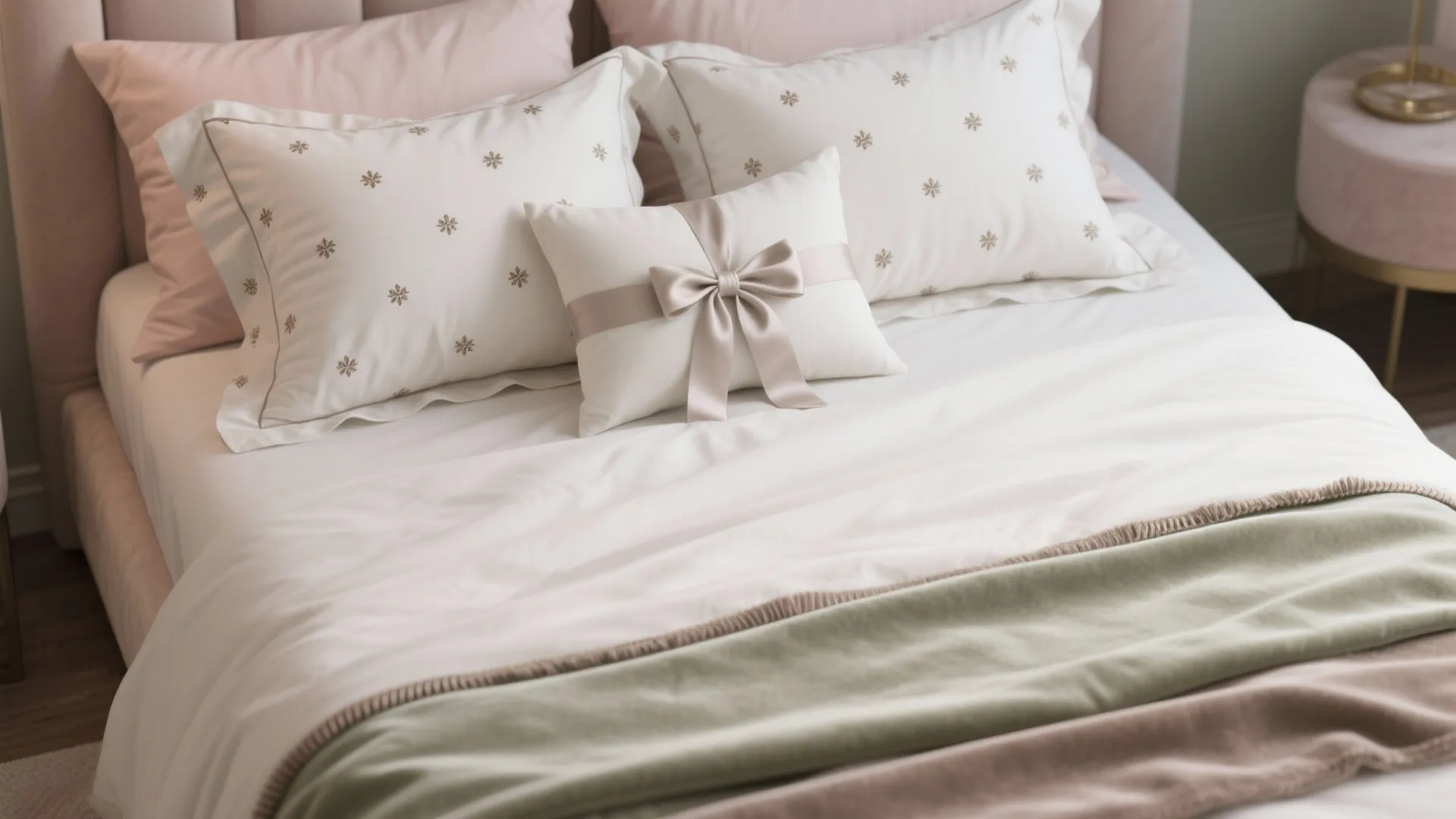 Idea 2: Scaled Textiles: Bows in Layers, Not a Flood