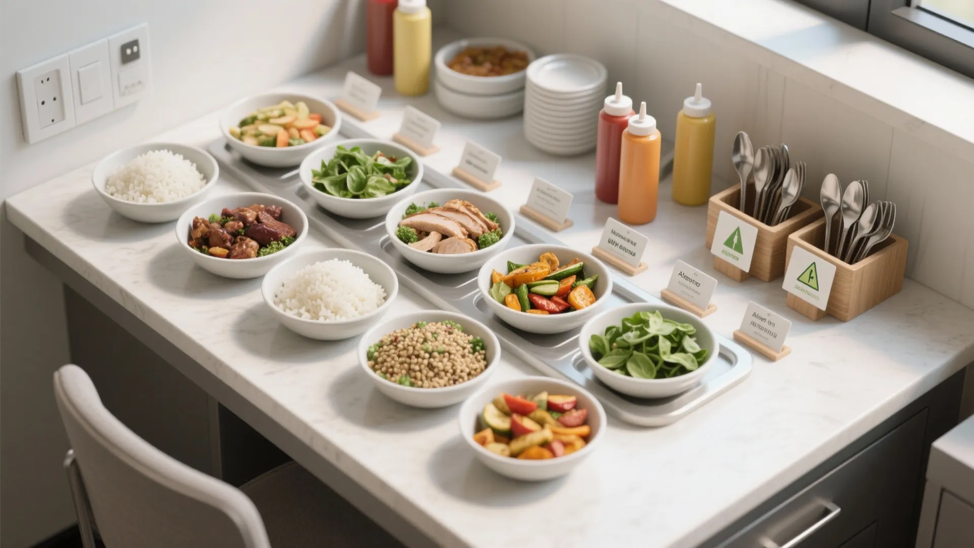 1. Build-Your-Own Bowl Bar