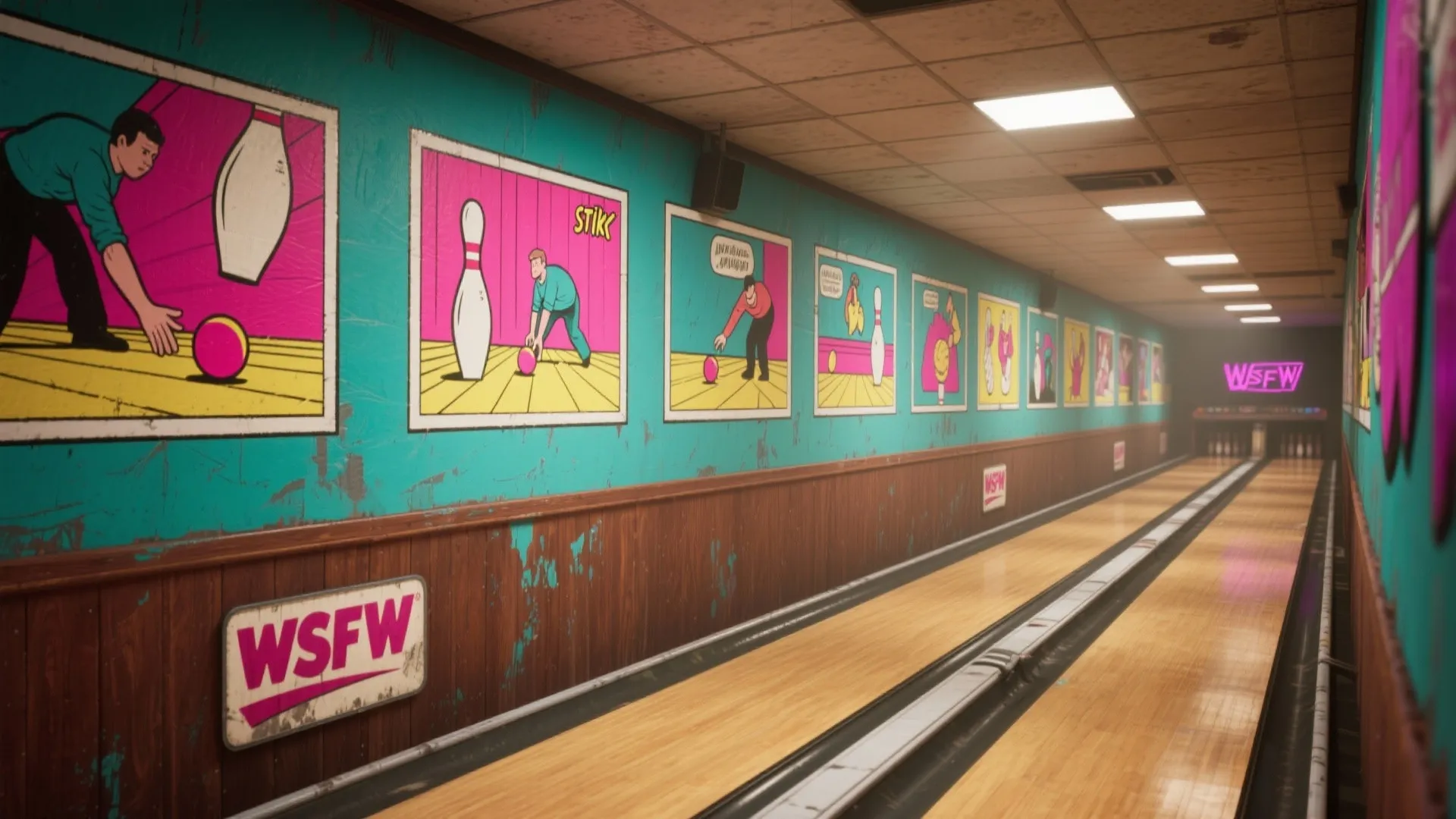 1. The Storyline Mural — sequential panels