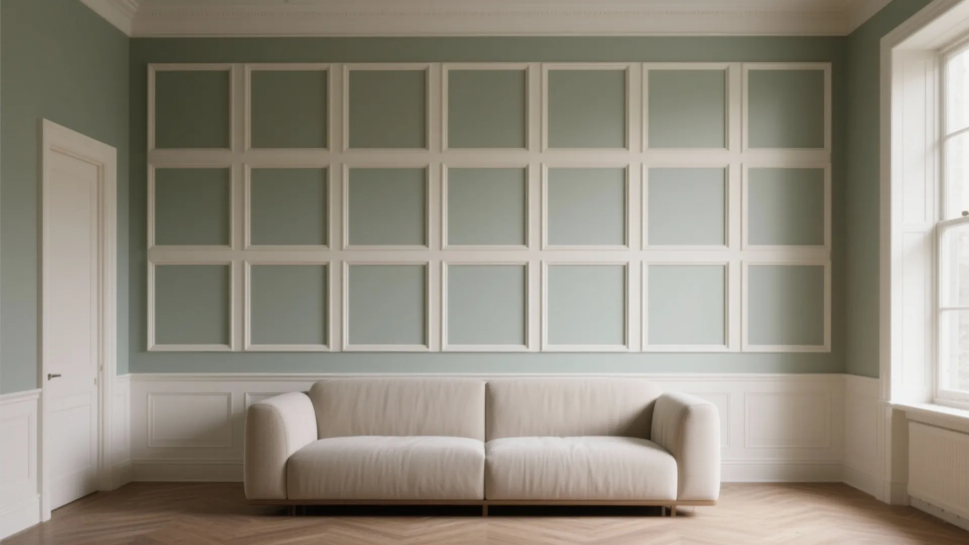 3. Box Paneling for Calm Rhythm