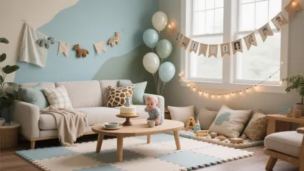 5 Baby Boy Birthday Decoration Ideas at Home