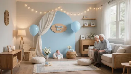 5 baby boy naming ceremony decoration at home ideas