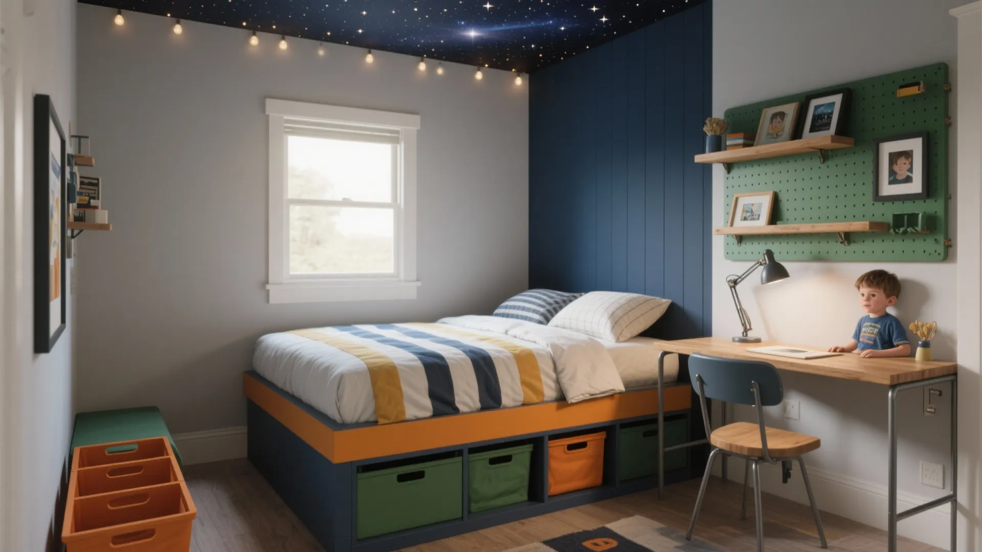 Boys Bedroom Decor: 5 Smart Ideas: How I design boys’ rooms that grow up gracefully