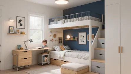 Small Room Design for Boy: 5 Smart Ideas