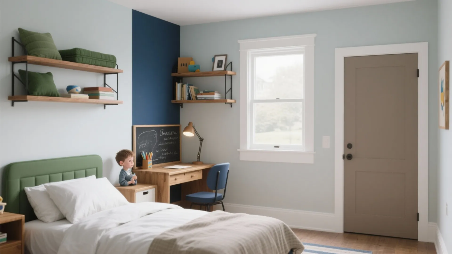 5 Boys Room Paint Ideas That Grow With Them: Small-space paint strategies from a senior interior designer with real-life case notes