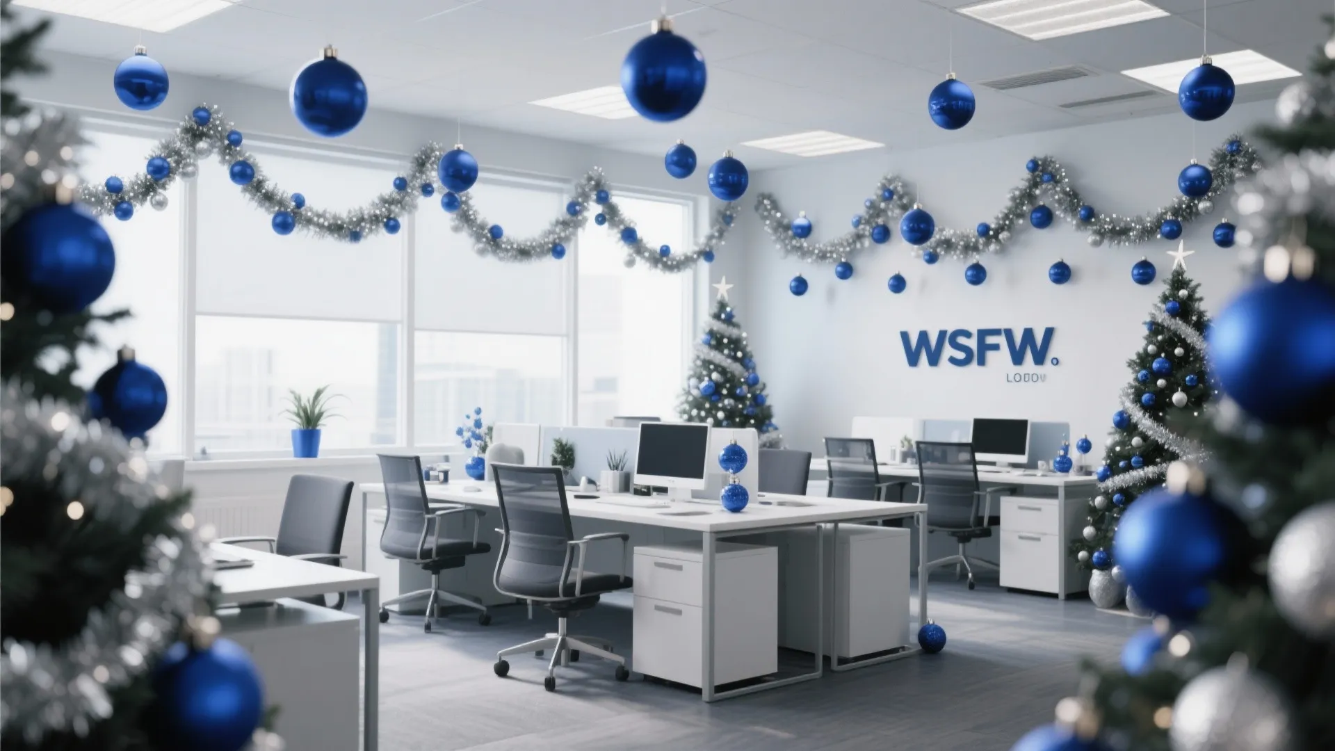 10. Mix Seasonal Decor with Brand Identity