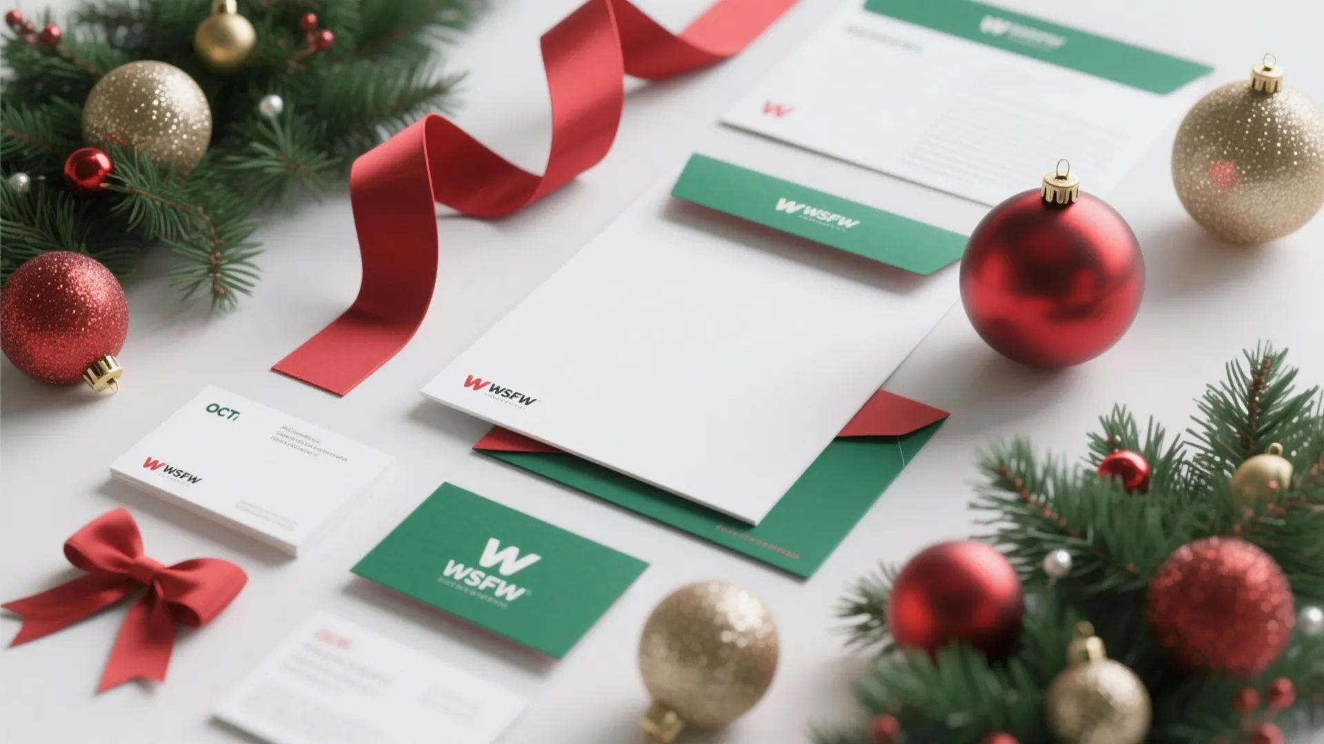 5. Company Branding + Holiday Touch