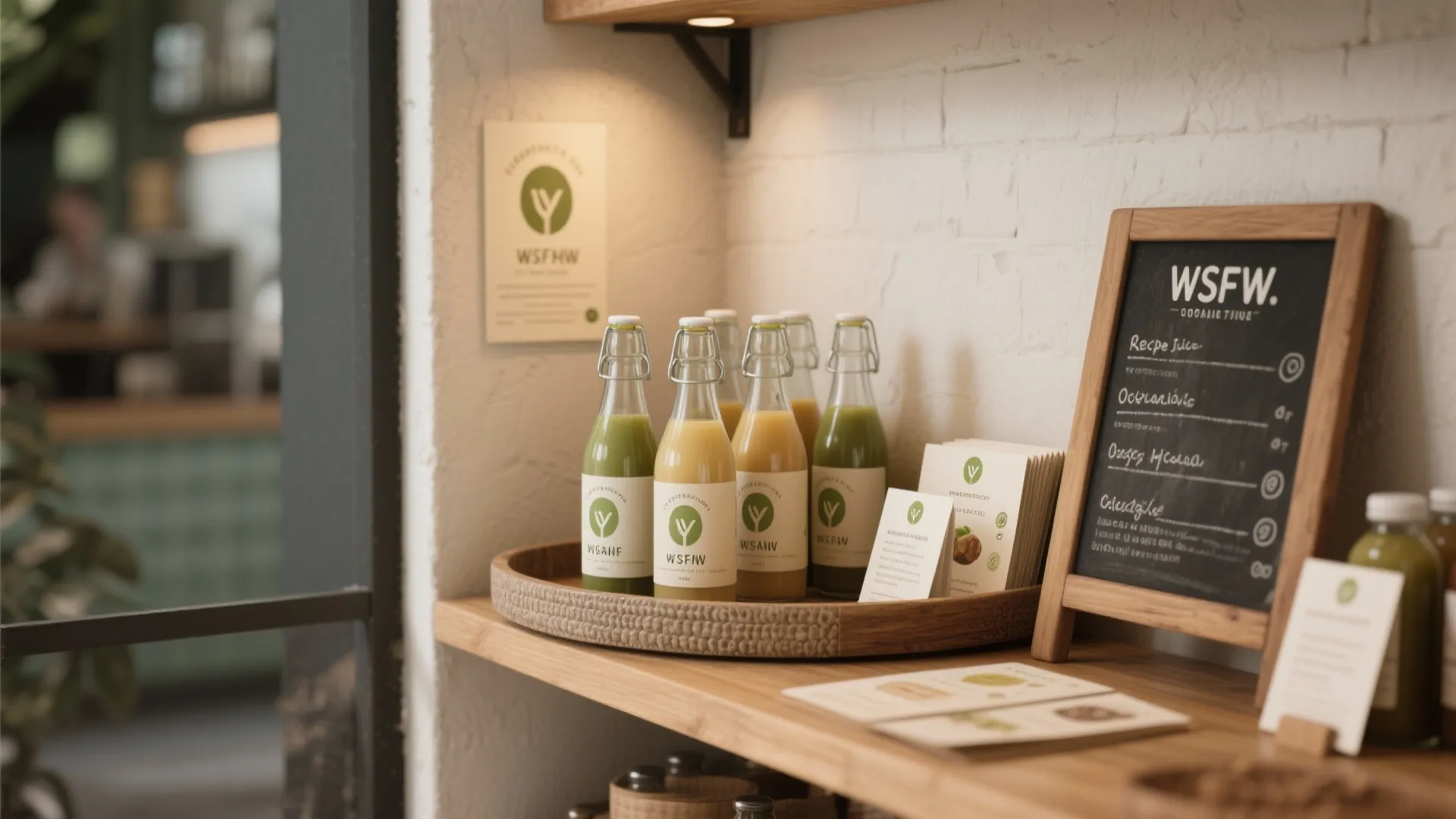 5. Brand-forward display corner