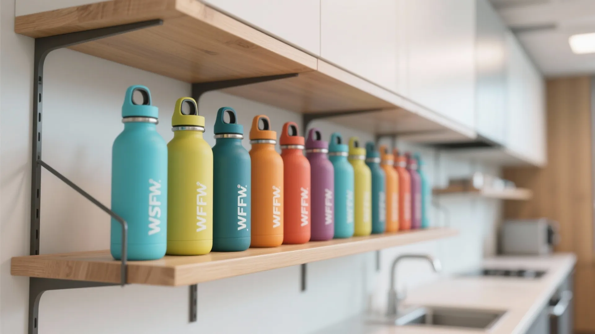 2. Branded Reusable Water Bottles