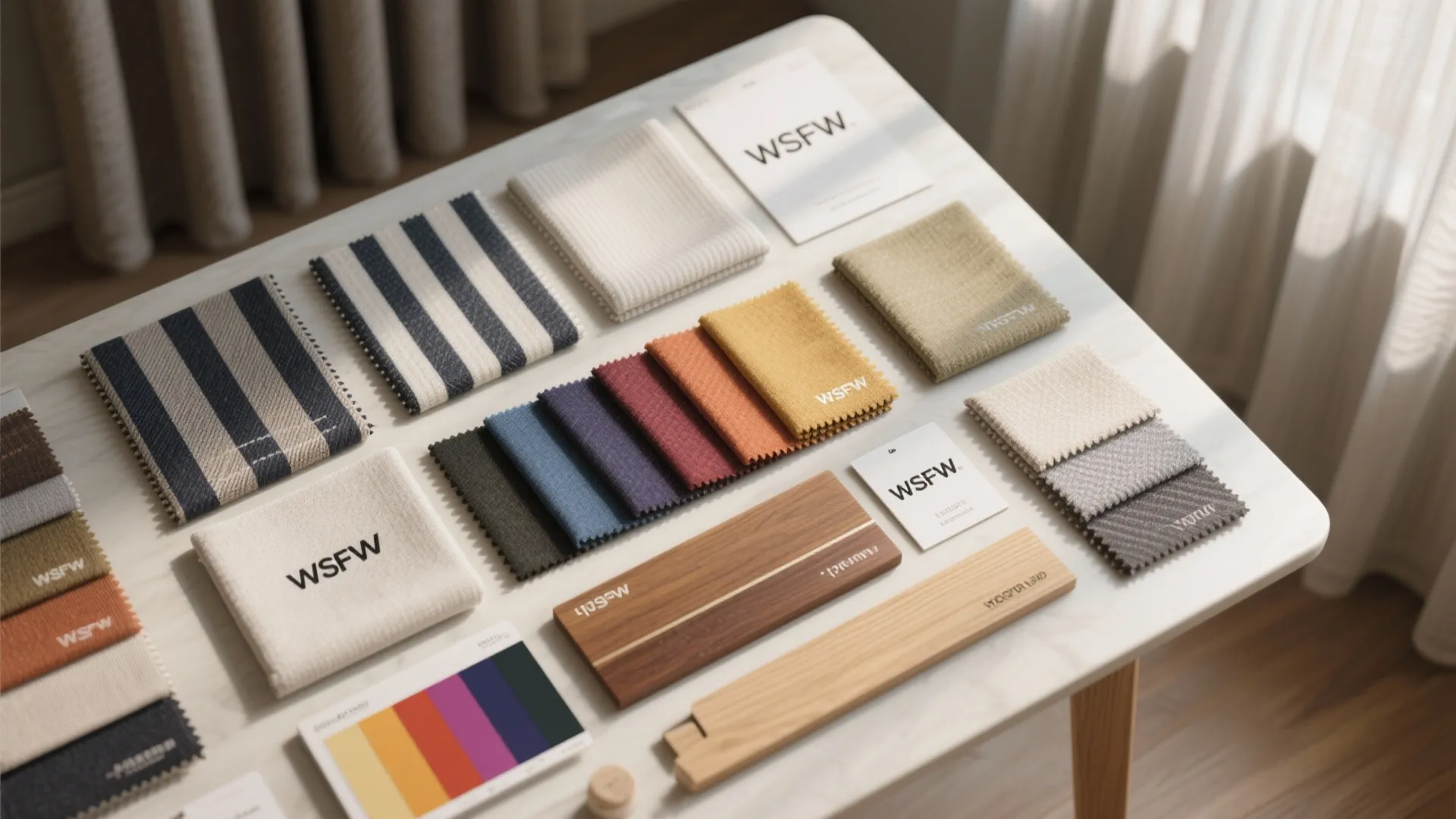 5. Pattern, color and branding touches