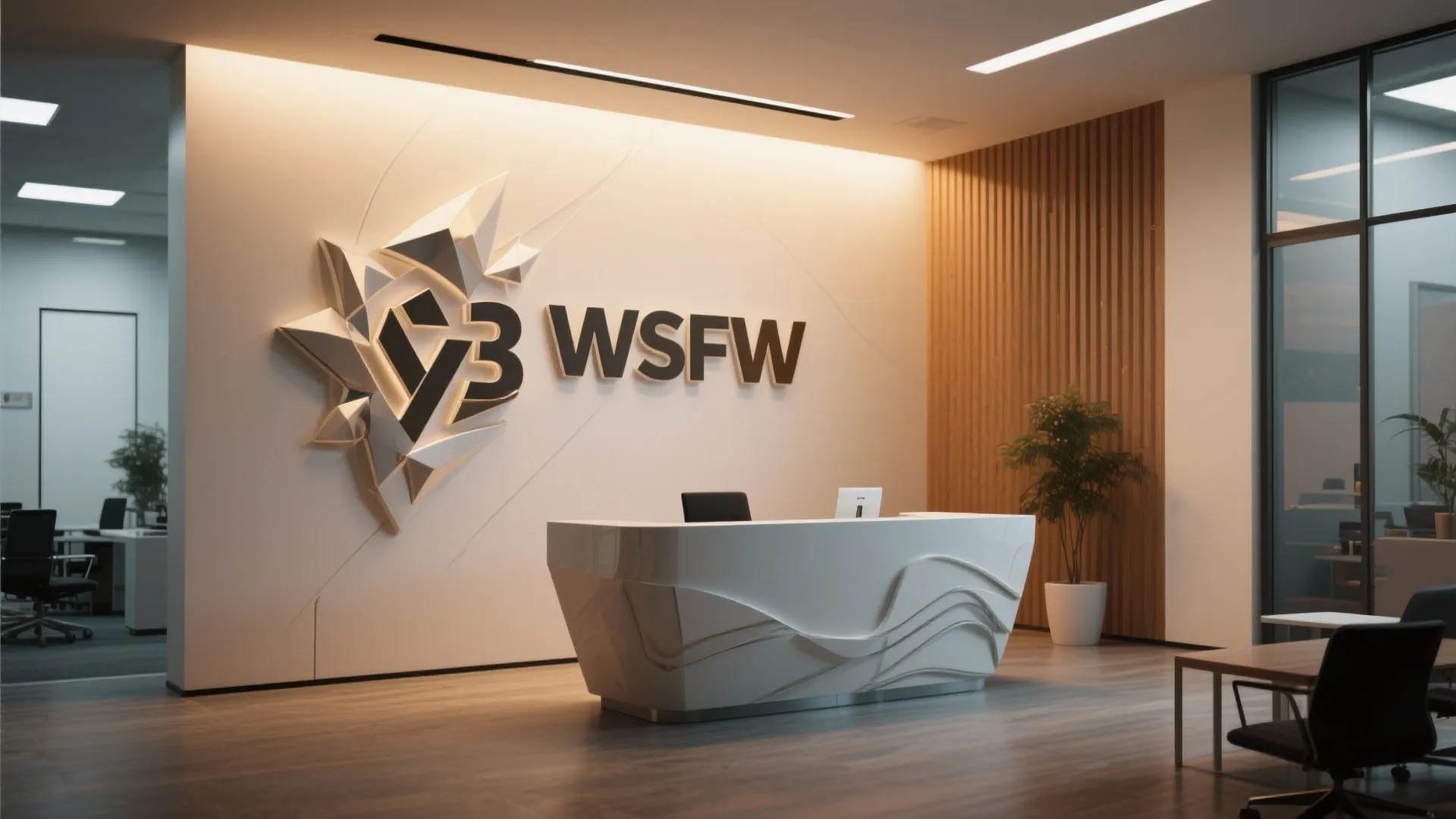 2. Integrate Branding into the Walls