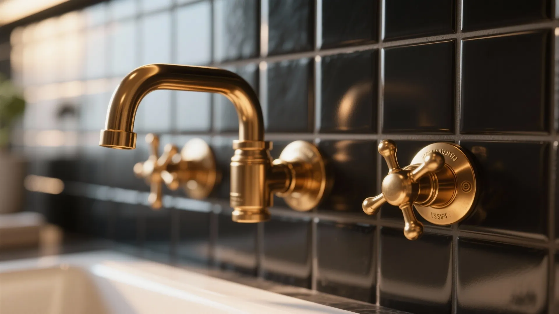 3. Brass or Warm Metal Accents