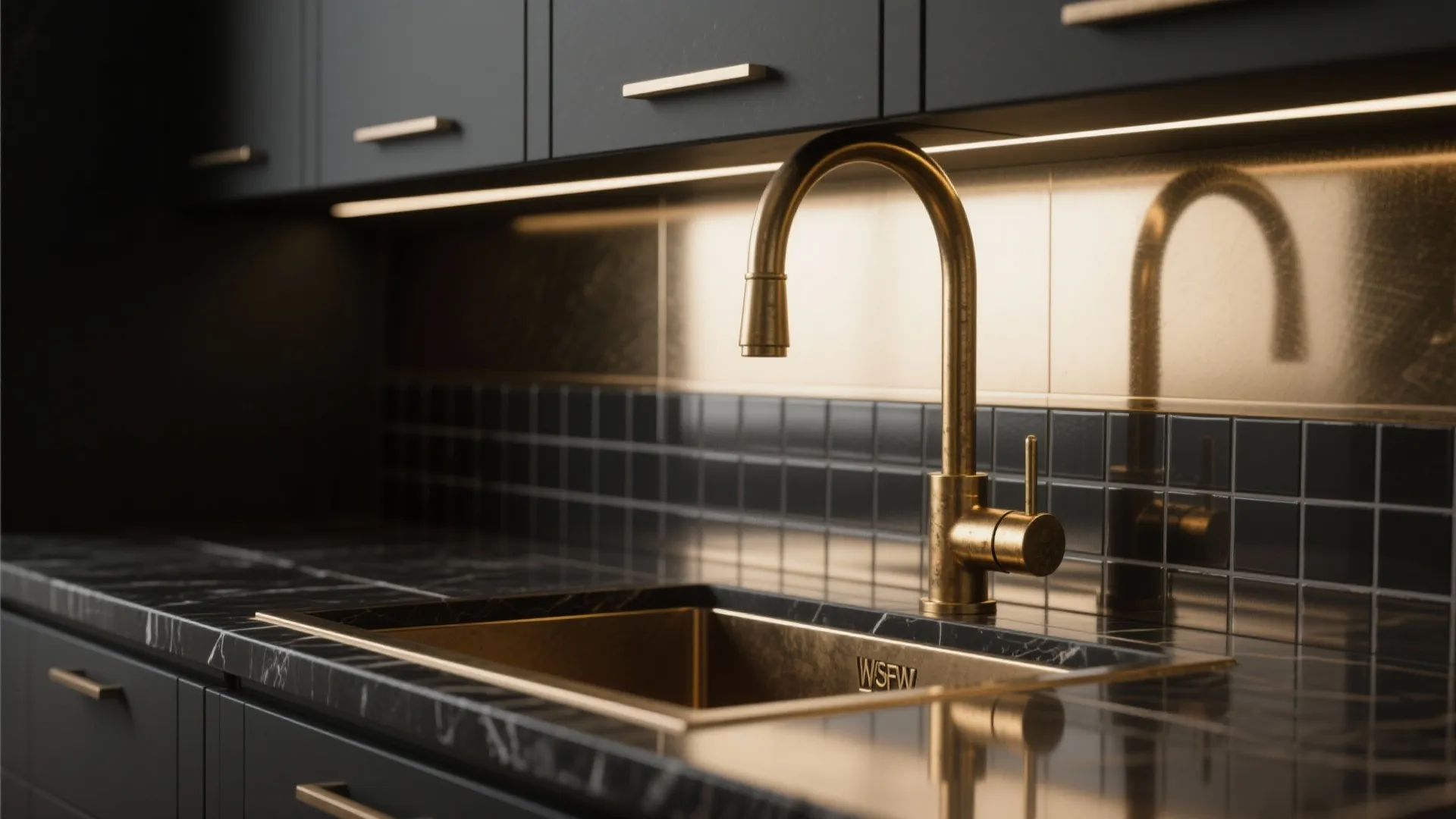 4. Metallic accents for a luxe touch