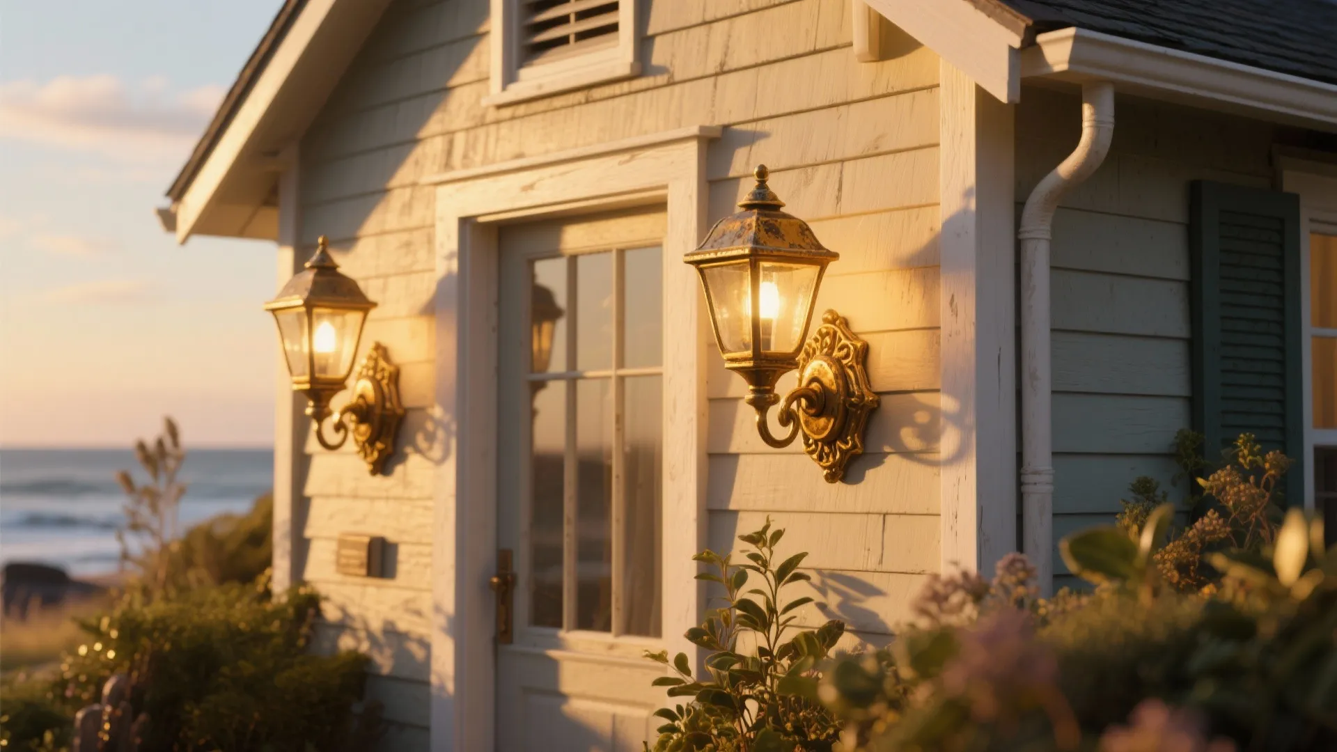 4. Weatherproof Decorative Sconces